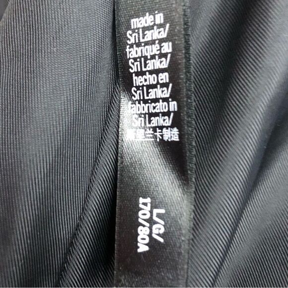 Victoria Secret Sport Pants Limited Edition Black Sequins Tuxedo Stripe Sz L - Picture 13 of 14